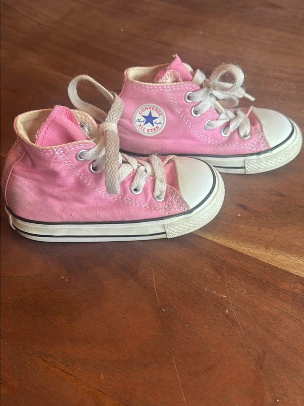 Converse Kids Pink High Top Chuck Taylor Sneakers